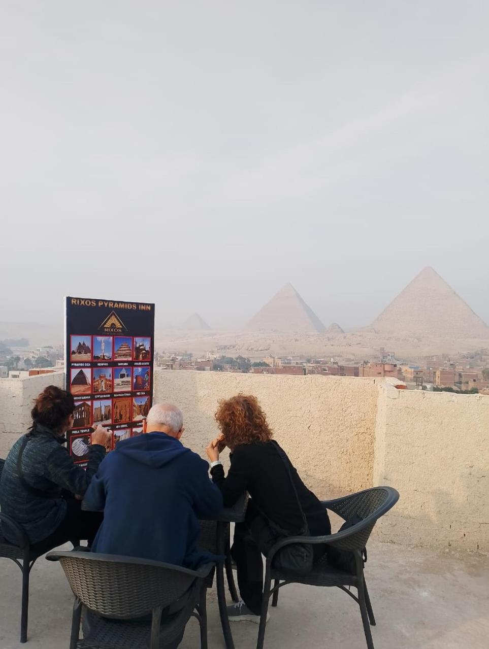 Nazlet el-Sîsi Rixsos Pyramids Inn מראה חיצוני תמונה